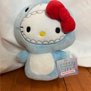 Hello Kitty 9” Wildlife Plush in Shark Costume